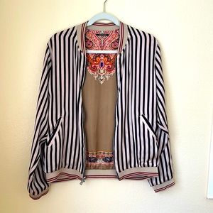 Scotch and Soda satin track jacket